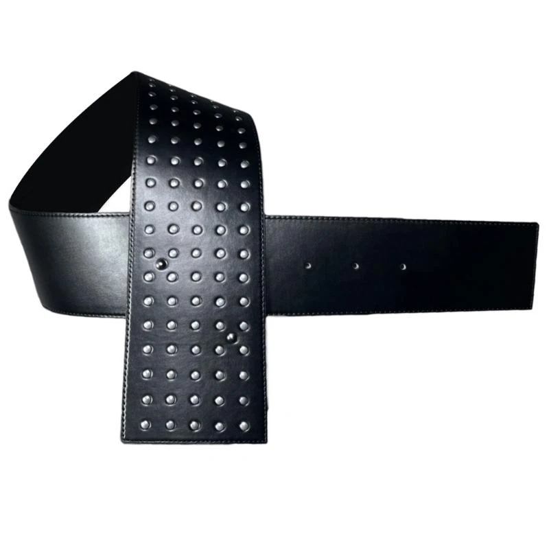 Стильный поясной ремень широкий - Фотография_3