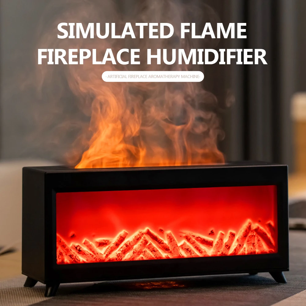 E2 fireplace flame новинка ночные