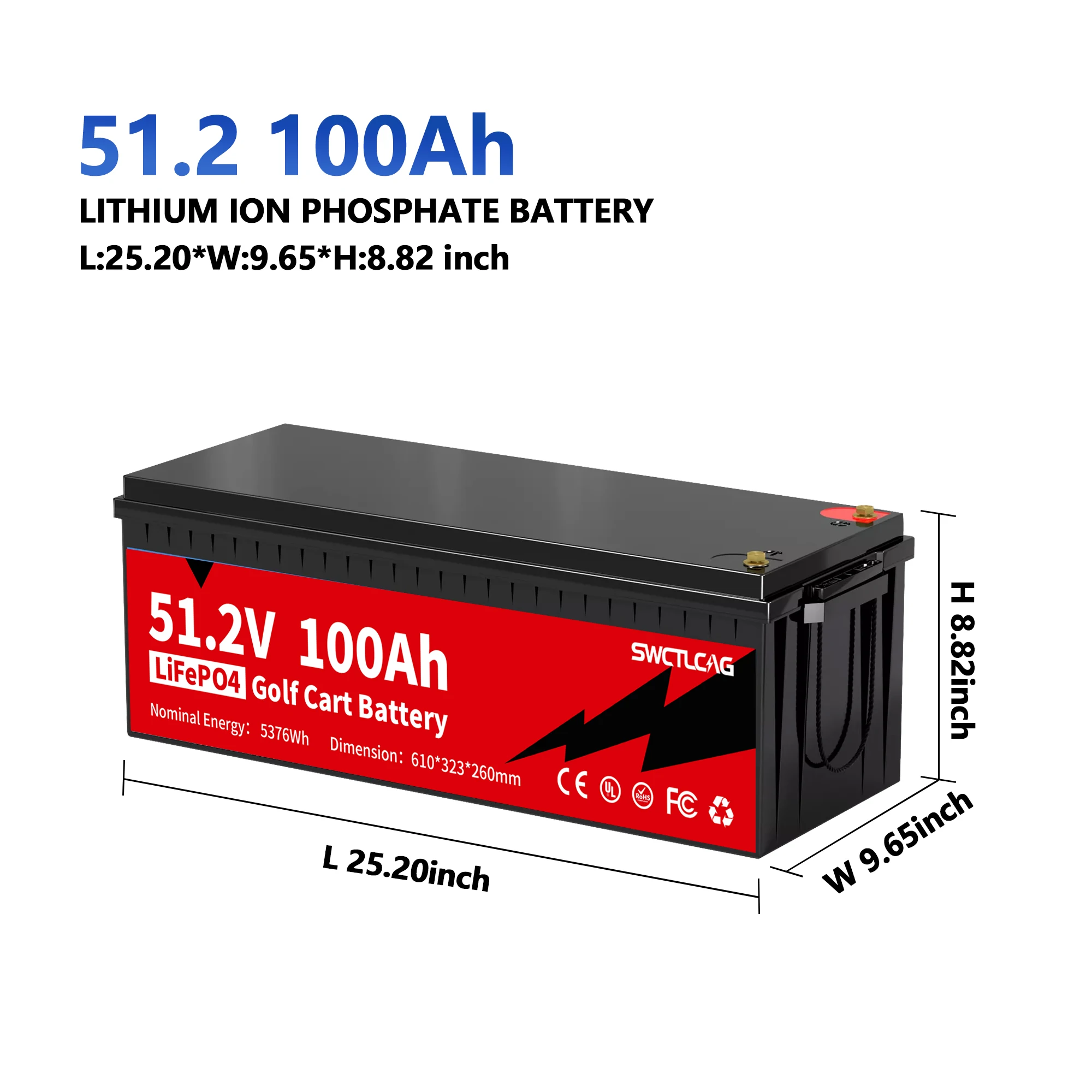 Litime 51.2v 100ah lifepo4 литиевая - Фотография_6