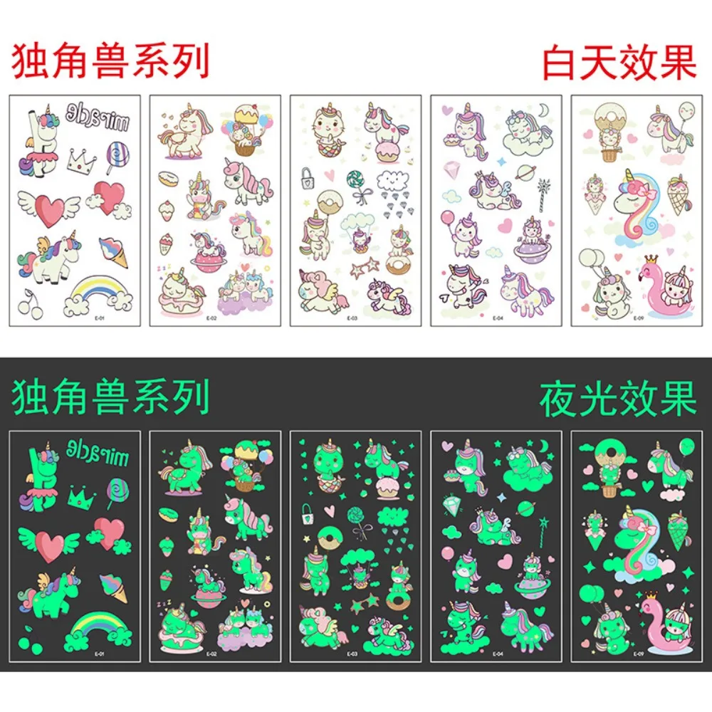 Листов светящиеся татуировки аниме - Фотография_5