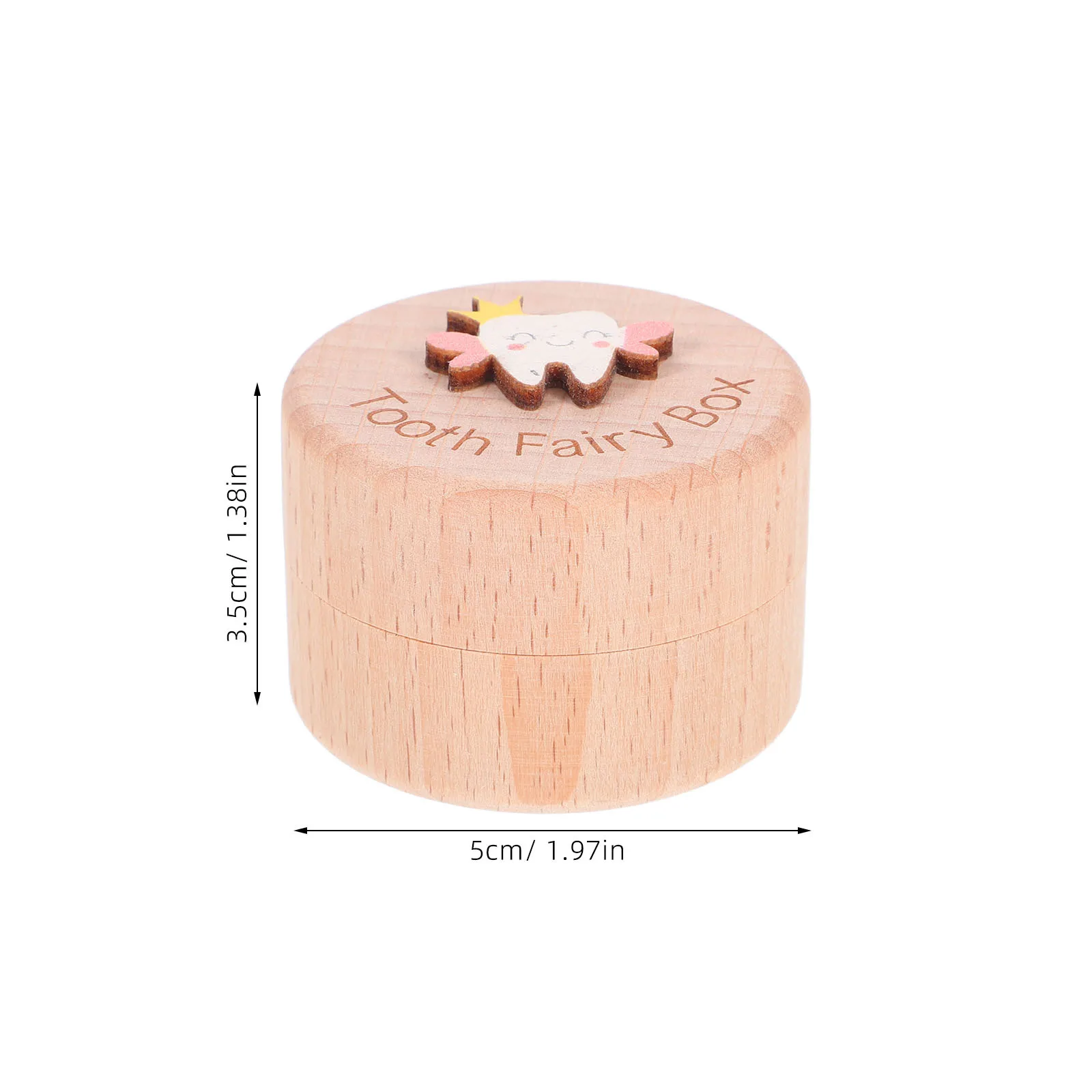 Деревянная коробка на память для детских зубов - Фотография_2