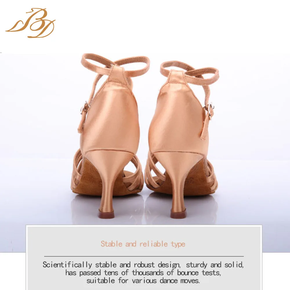 Элегантная женская обувь для вечеринок bd dance для латинских танцев - Фотография_4