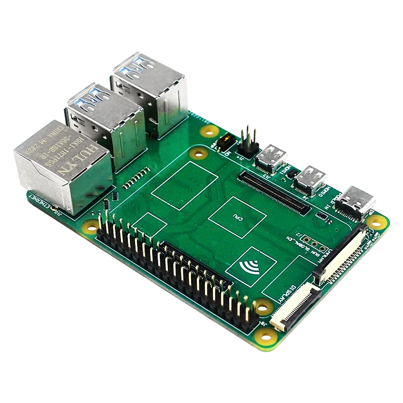 Плата ввода-вывода raspberry pi cm4 для компьютера raspberry pi - Фотография_5