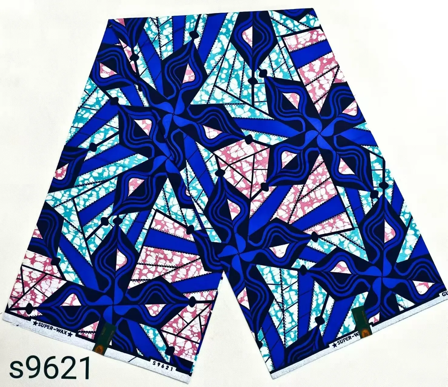 Новая настоящая африканская ткань с восковым принтом - Фотография_4