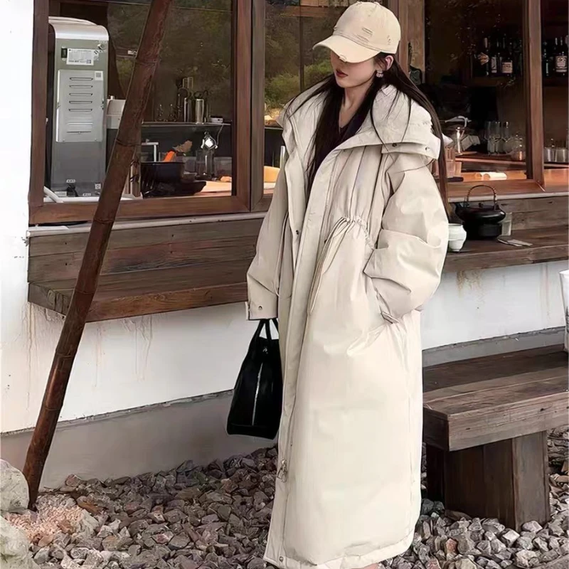 Короткий и длинный пуховик