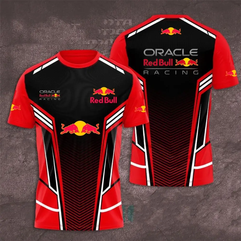Мужская быстросохнущая футболка red bull racing