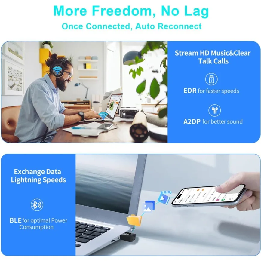 Usb-адаптер bluetooth 5 - Фотография_6