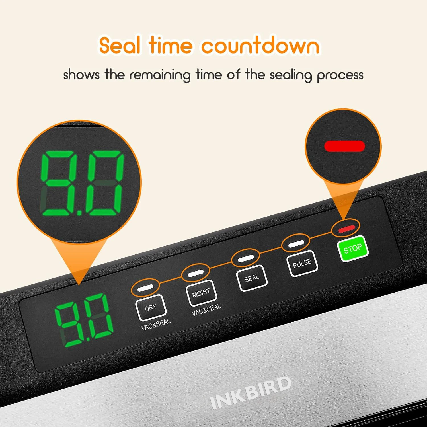 Inkbird 3-й вакуумный упаковщик со стартовым набором -80 кпа - Фотография_4