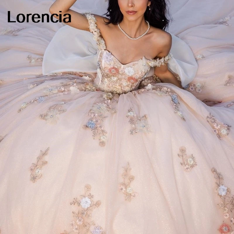 Lorencia blush quinceanera платье - Фотография_3