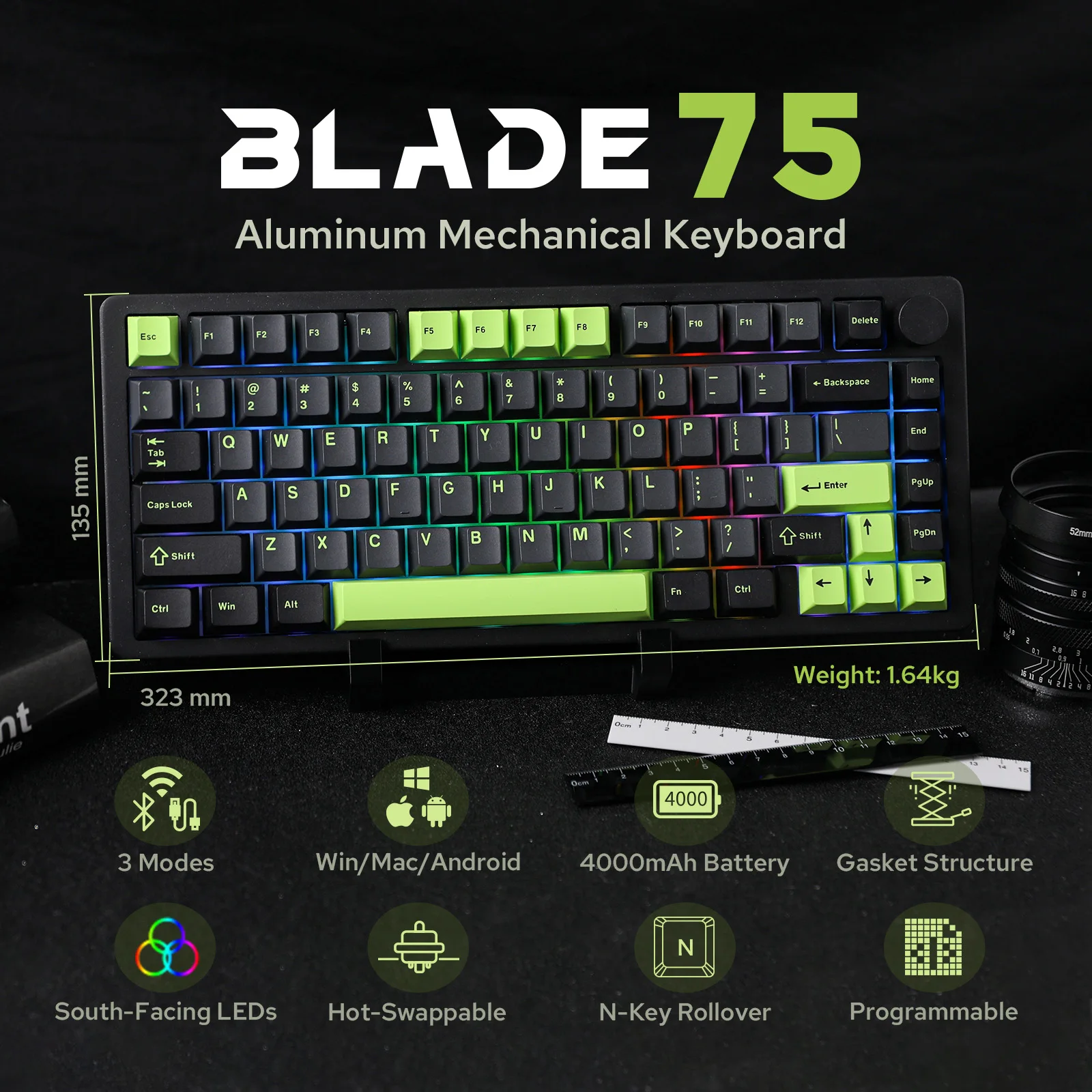 Mechlands blade75 прокладка с возможностью - Фотография_2