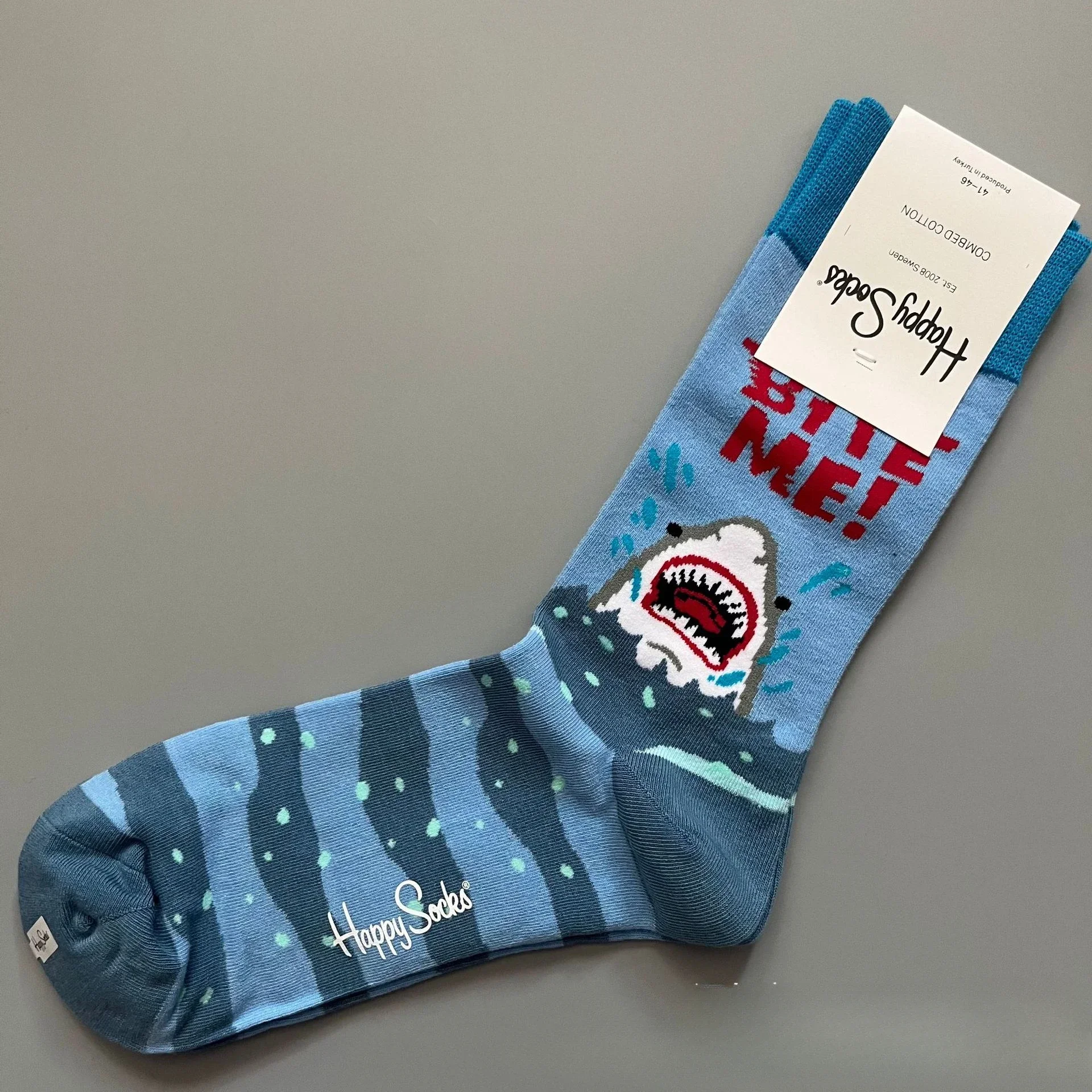 Хлопковые носки happy - Фотография_2