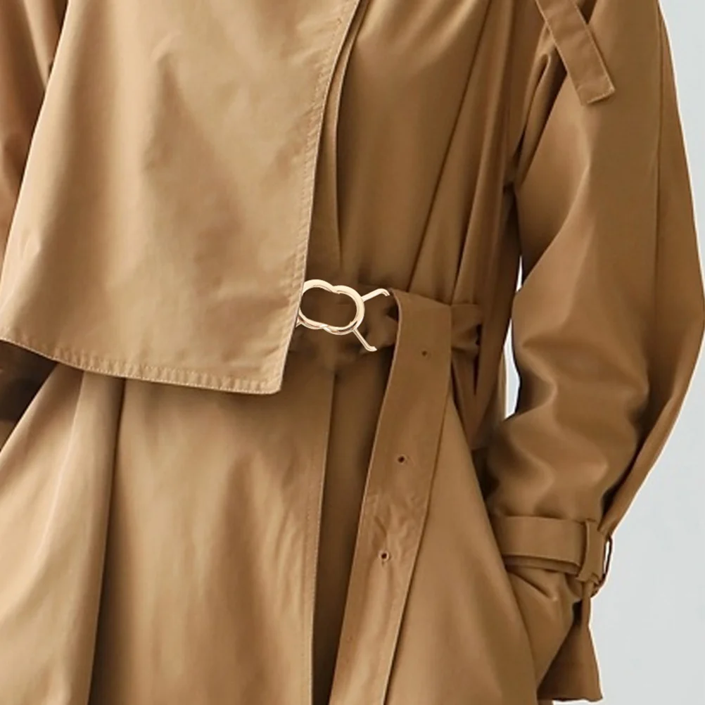 4 пары металлических пряжек на поясе - Фотография_4