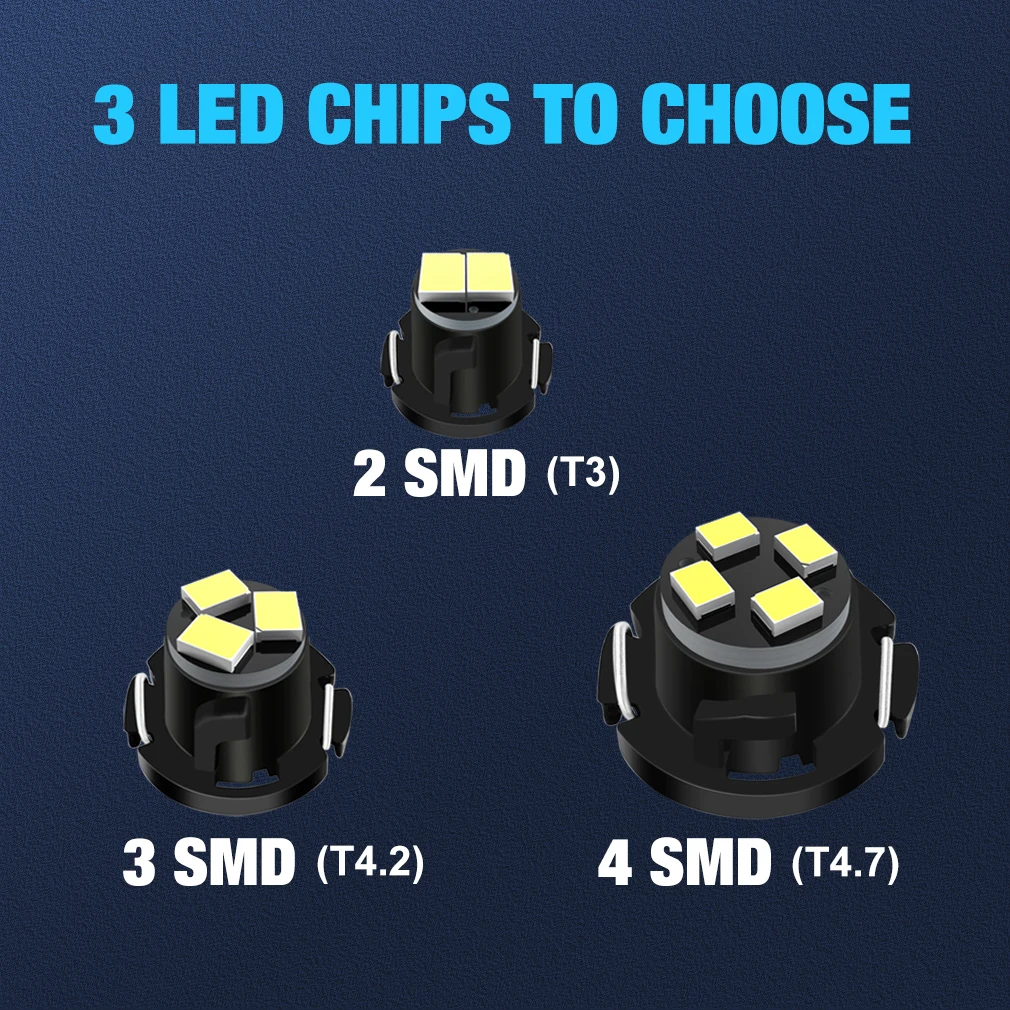Canbus t3 led t4.2 t4.7 светодиодная лампа для салона автомобиля - Фотография_3