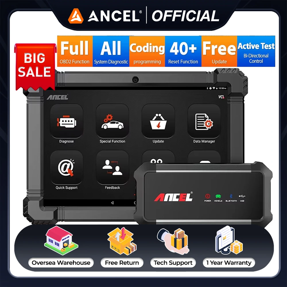 Ancel x7 hd инструмент диагностики