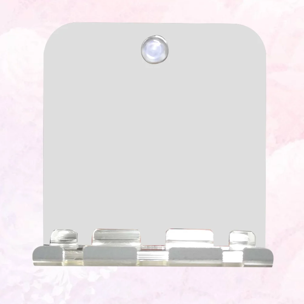 Квадратное серебряное зеркало для ванной комнаты без запотевания - Фотография_3