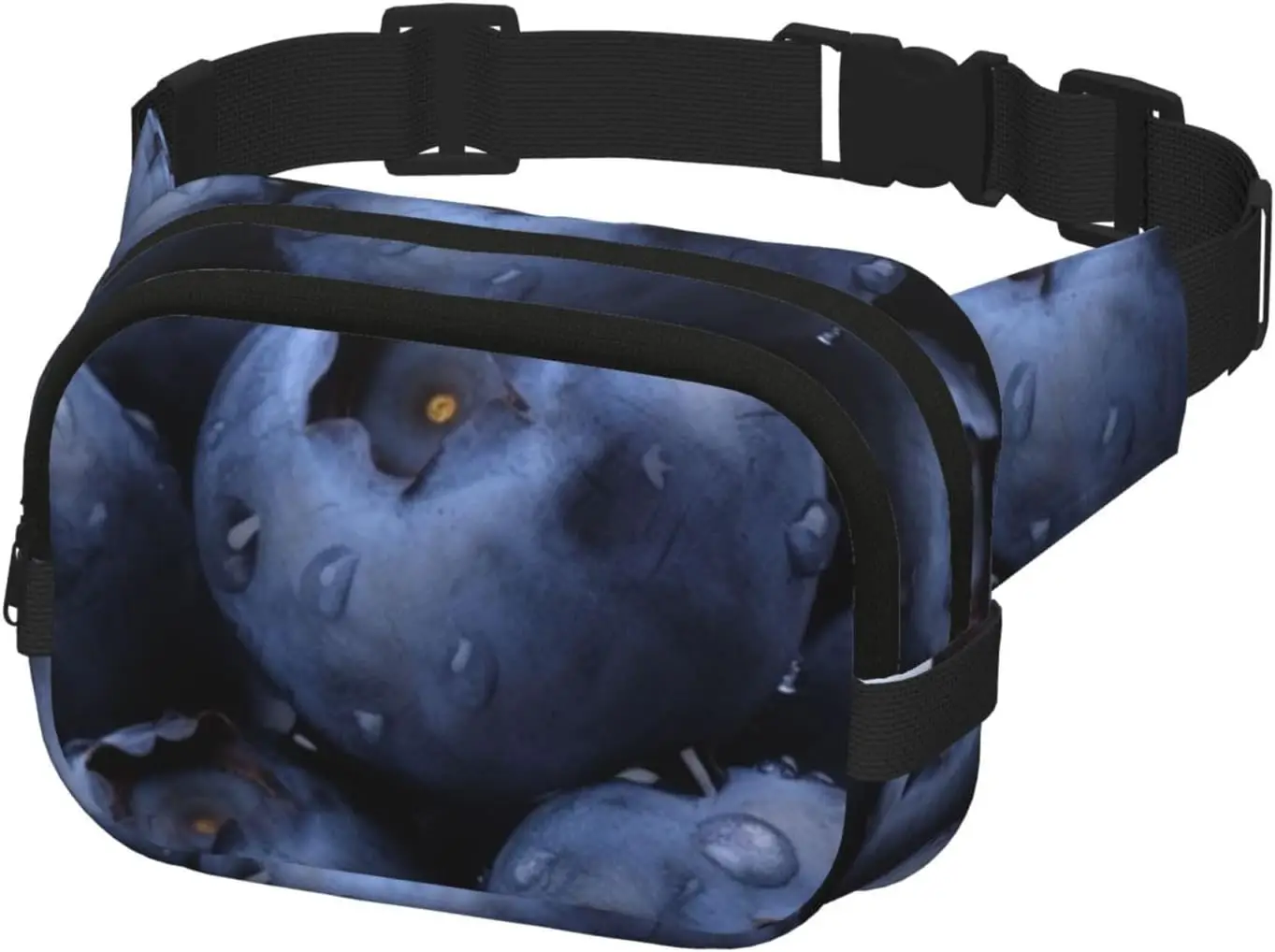 Черничные поясные сумки для мужчин и женщин - Фотография_2