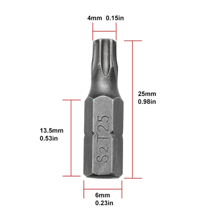 69hc 25 мм отвертка с хвостовиком torx - Фотография_6