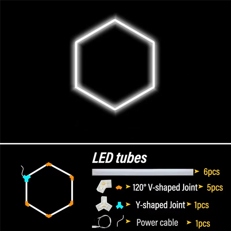 Shgo-honeycomb led diy гаражный - Фотография_5