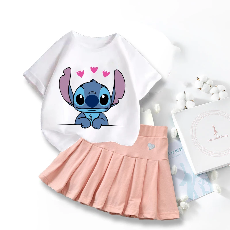 Новые милые футболки lilo stitch - Фотография_2