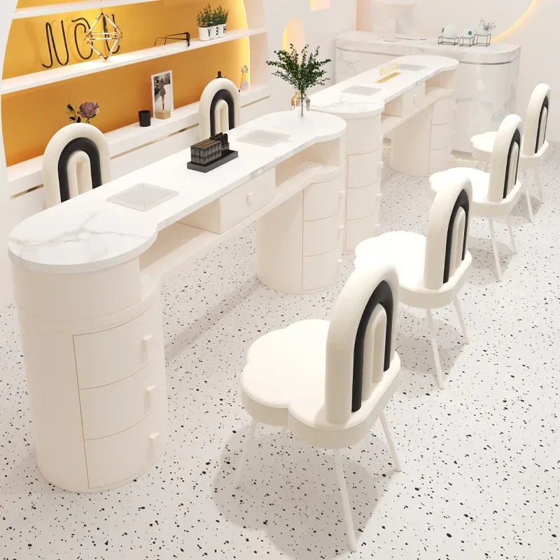 Эстетические европейские столы для ногтей