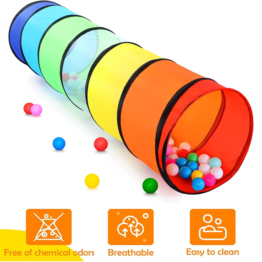 Детская игровая туннельная палатка для малышей