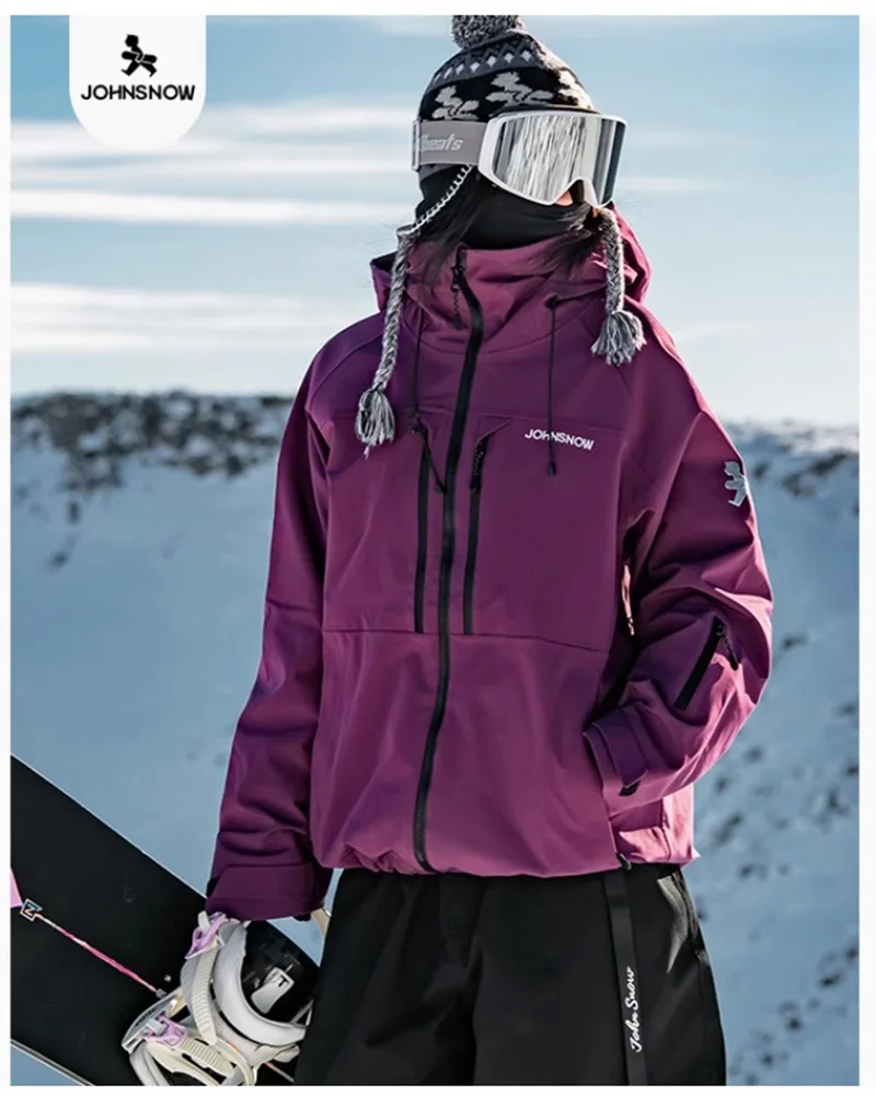 Новая зимняя мужская и женская лыжная куртка - Фотография_3