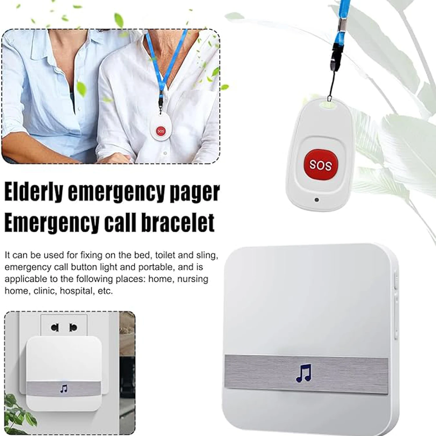 Беспроводной дверной звонок с пейджером - Фотография_3