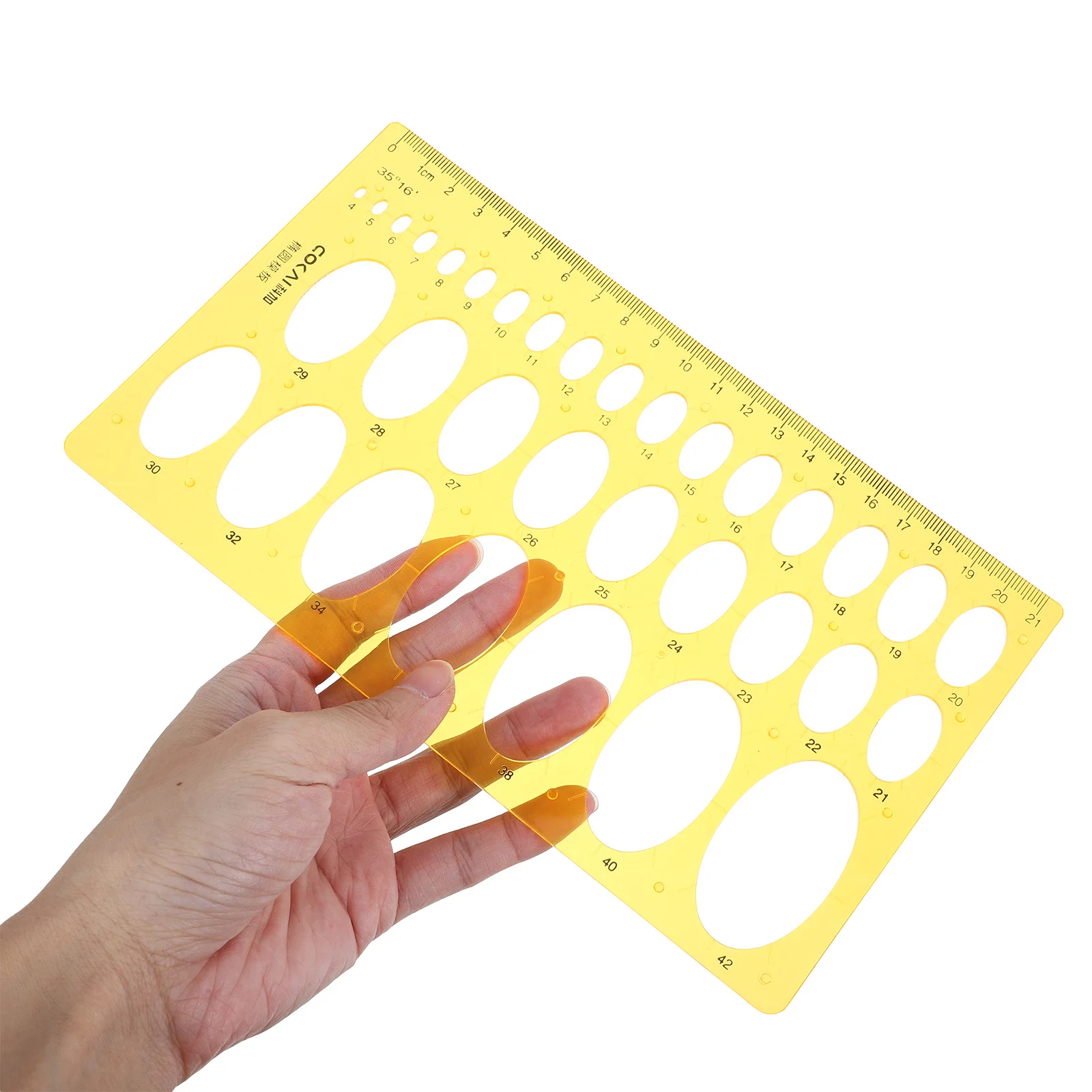 Эллипс-линейки, пластиковые шаблоны для рисования - Фотография_4