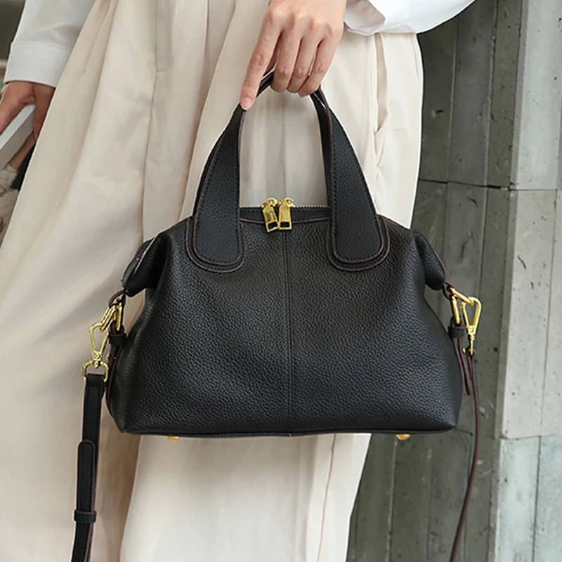 Женская сумка из натуральной коровьей кожи - Фотография_5