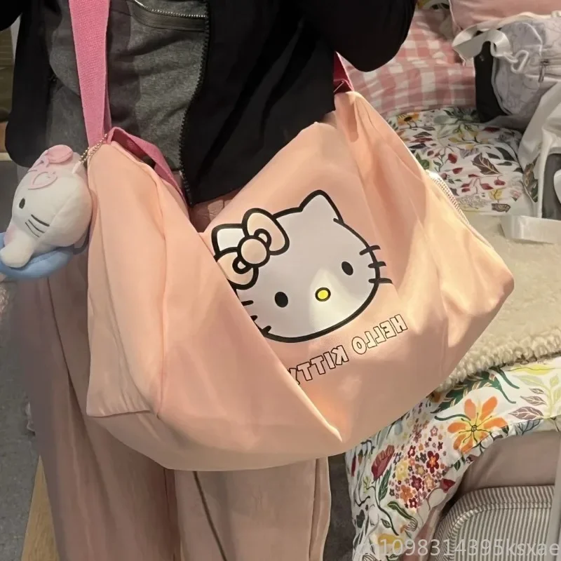Sanrio oxford дорожная сумка hello - Фотография_5