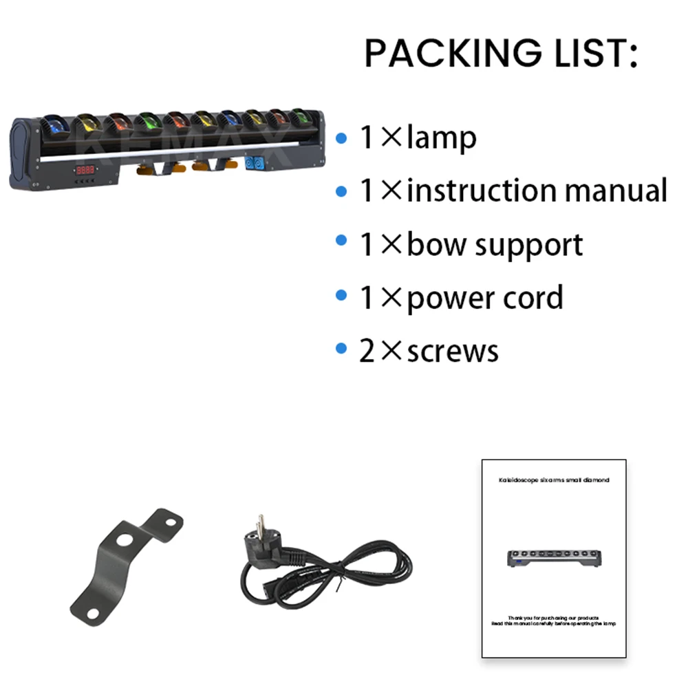 10x40w светодиодный луч rgbw dj - Фотография_6