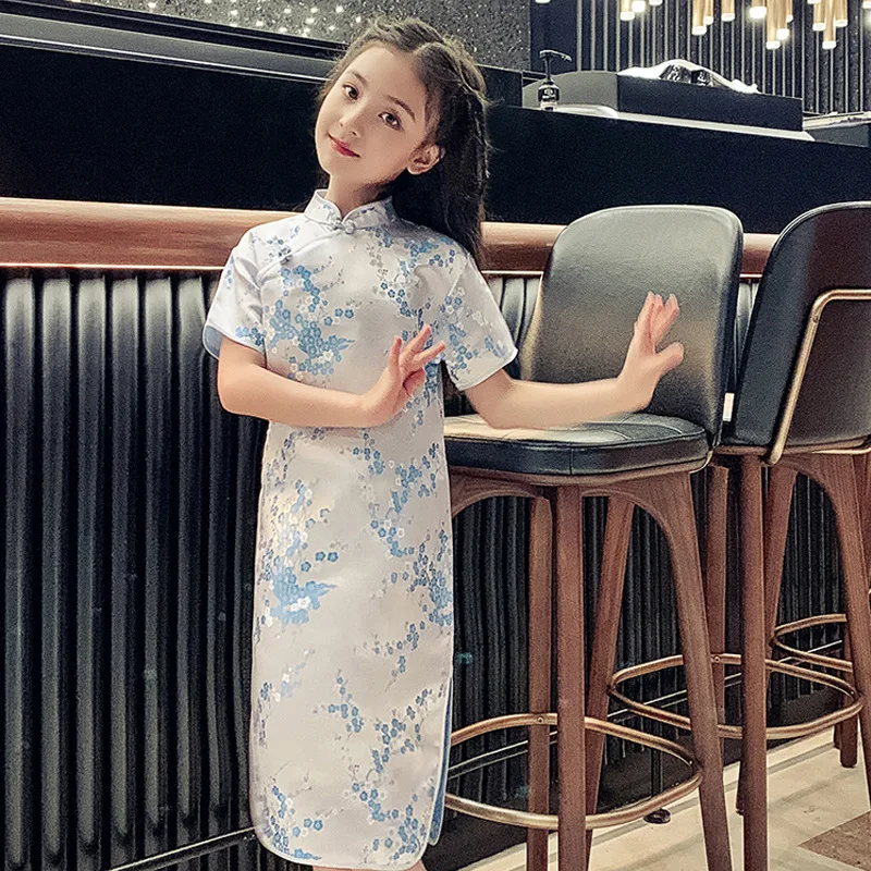 Модные детские платья cheongsam - Фотография_5