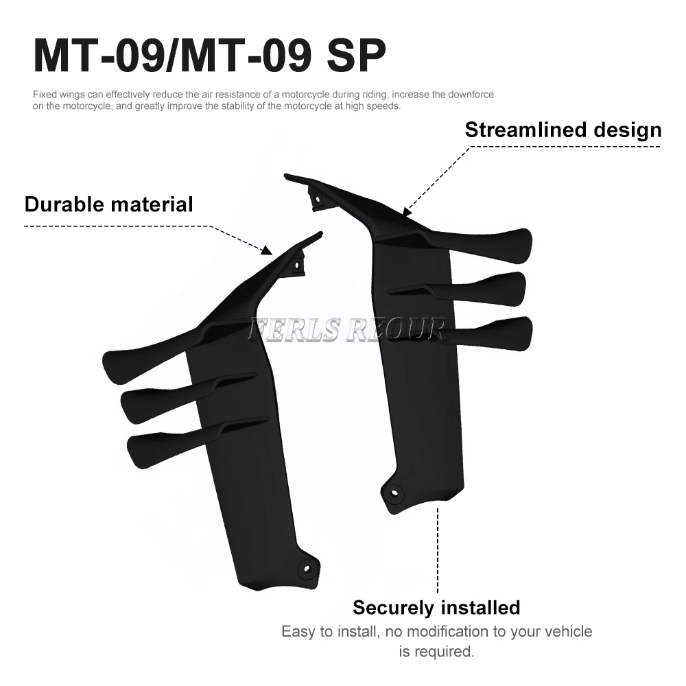 Спойлер для мотоцикла mt 09 mt09 sp mt 09 sp 2024 2025 - Фотография_3