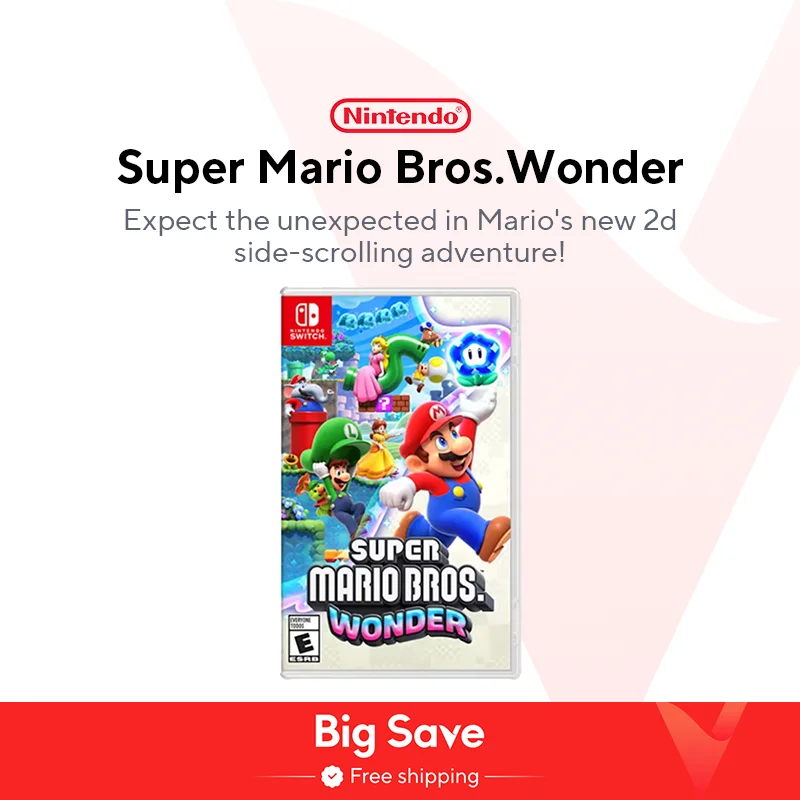 Super mario bros. wonder nintendo switch игры
