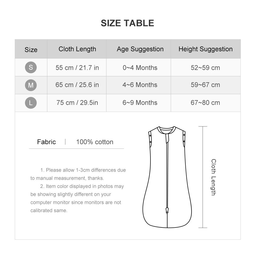 Спальный мешок для новорожденных 0-12 месяцев - Фотография_6