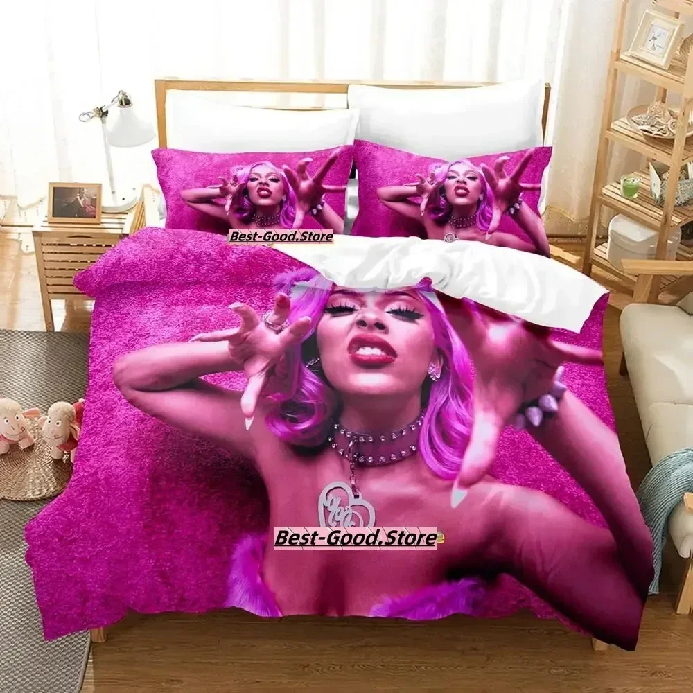 Комплект постельного белья doja cat single twin full queen king size