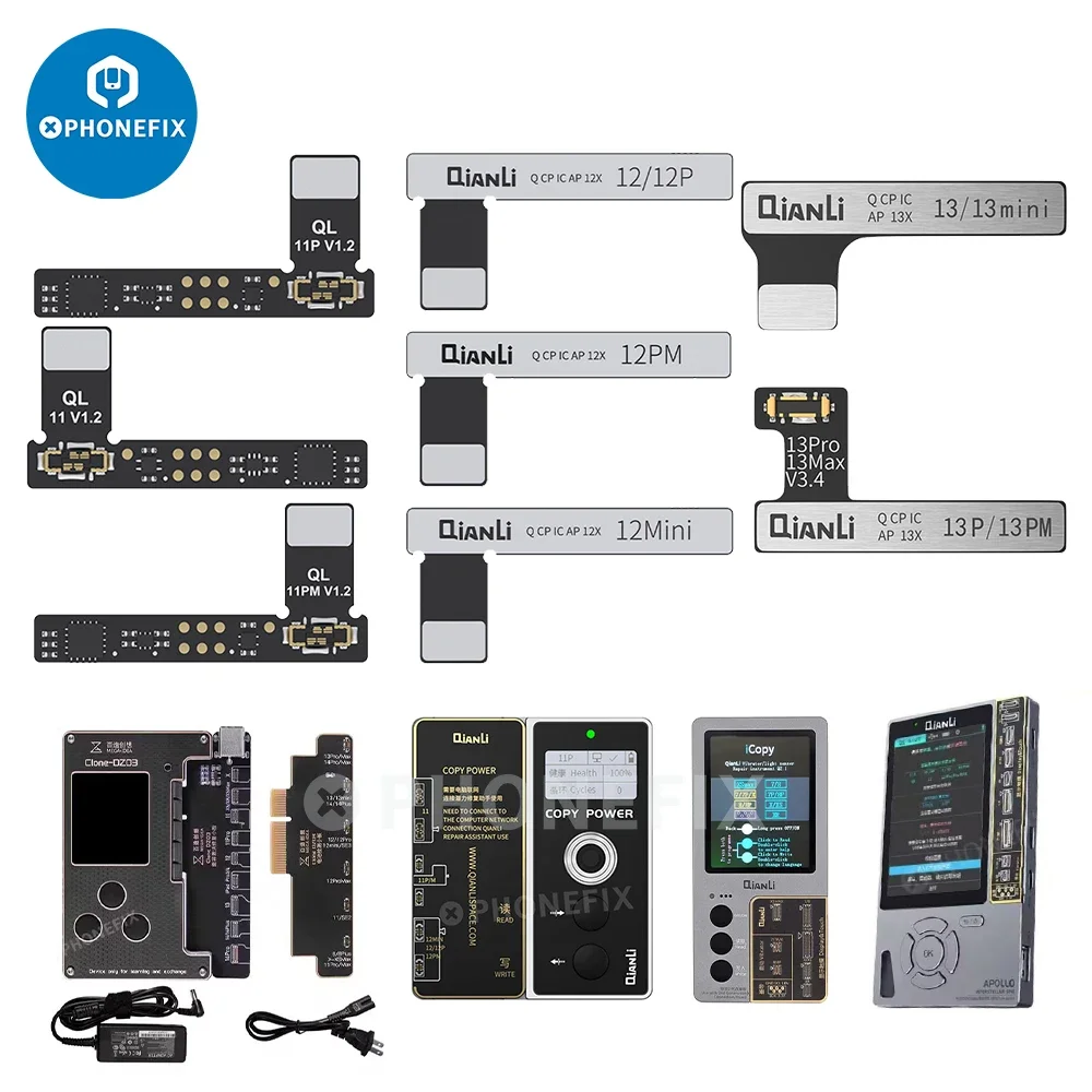 Гибкий кабель аккумулятора qianli icopy plus/apollo fpc - Фотография_6