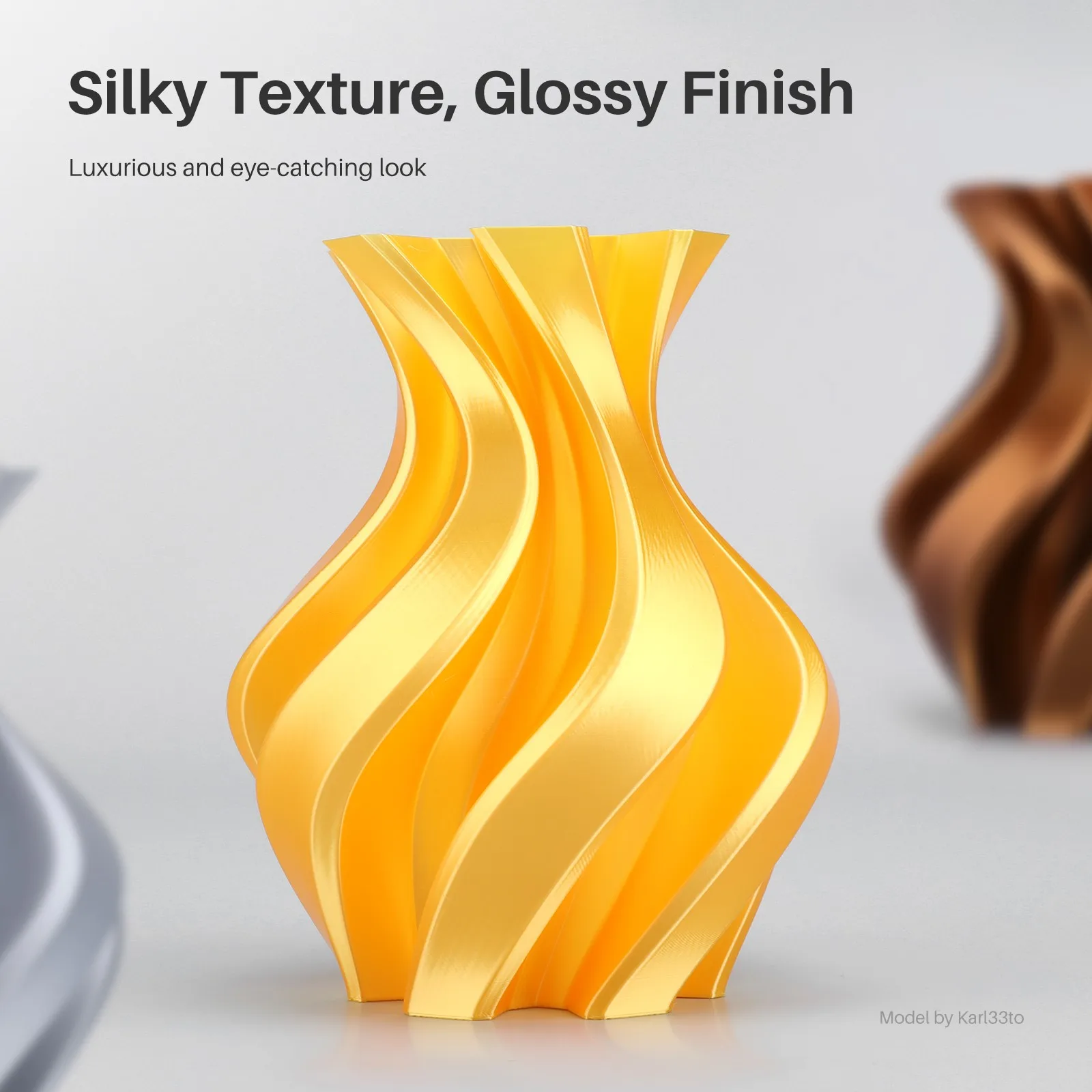 Elegoo шелковая нить pla 1 - Фотография_2