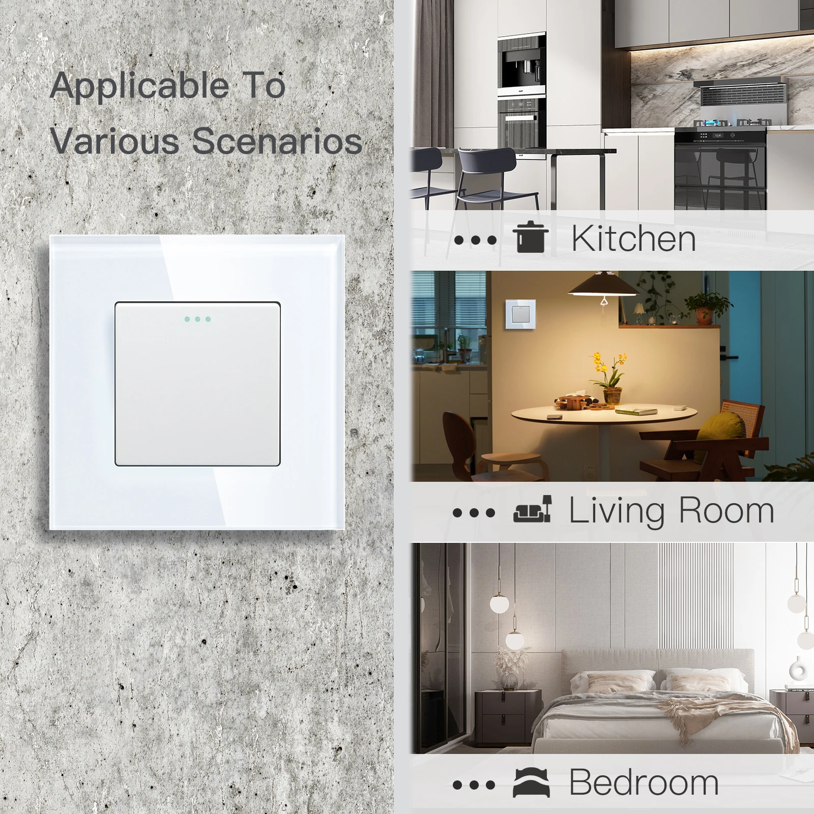 Механический настенный выключатель bseed - Фотография_4