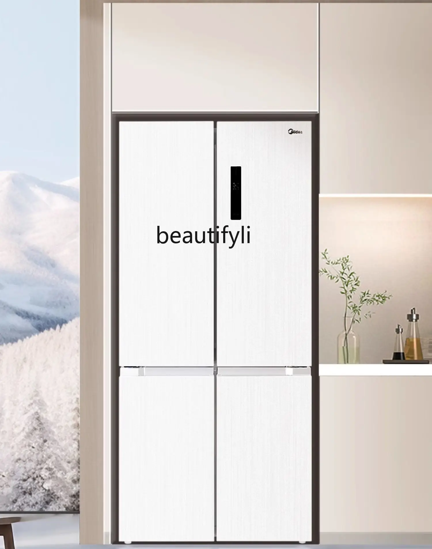 Холодильник midea 540 бытовой белый
