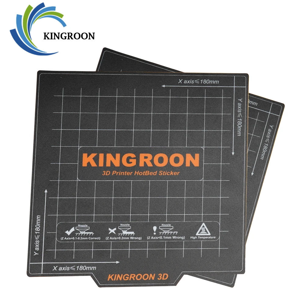 Гибкий магнитный тепловой стол kingroon 180x18 0/235x23 5 мм