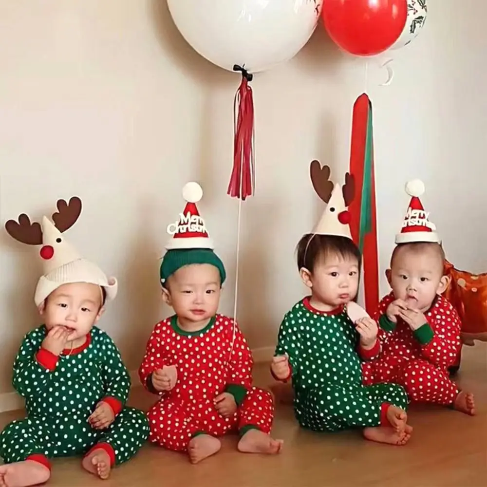 Забавная шляпа санта-клауса с рождеством - Фотография_6