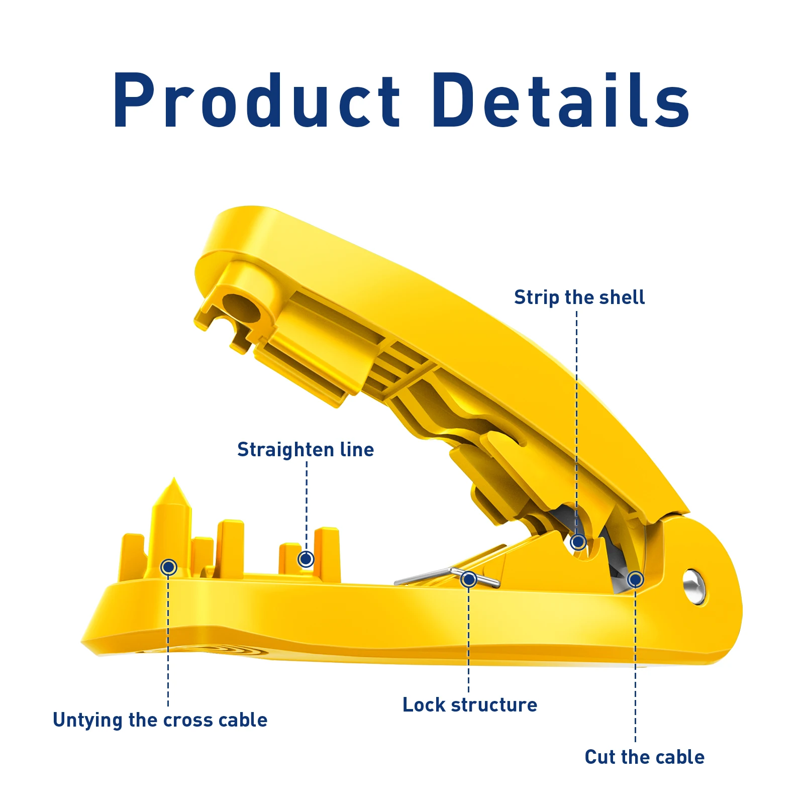 Инструмент для зачистки сетевого кабеля zoerax rj45 4 в 1 - Фотография_5