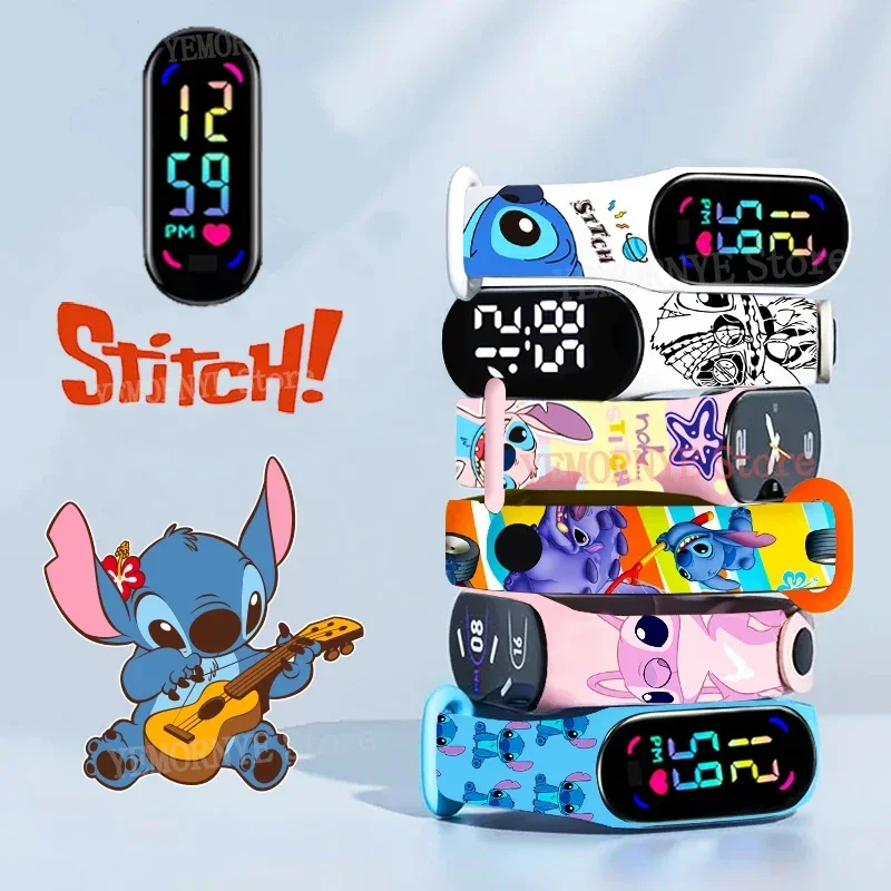 Цифровые детские часы disney stitch - Фотография_2