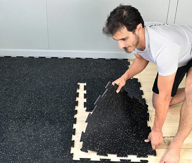 Резиновый коврик для области силовых тренировок - Фотография_3