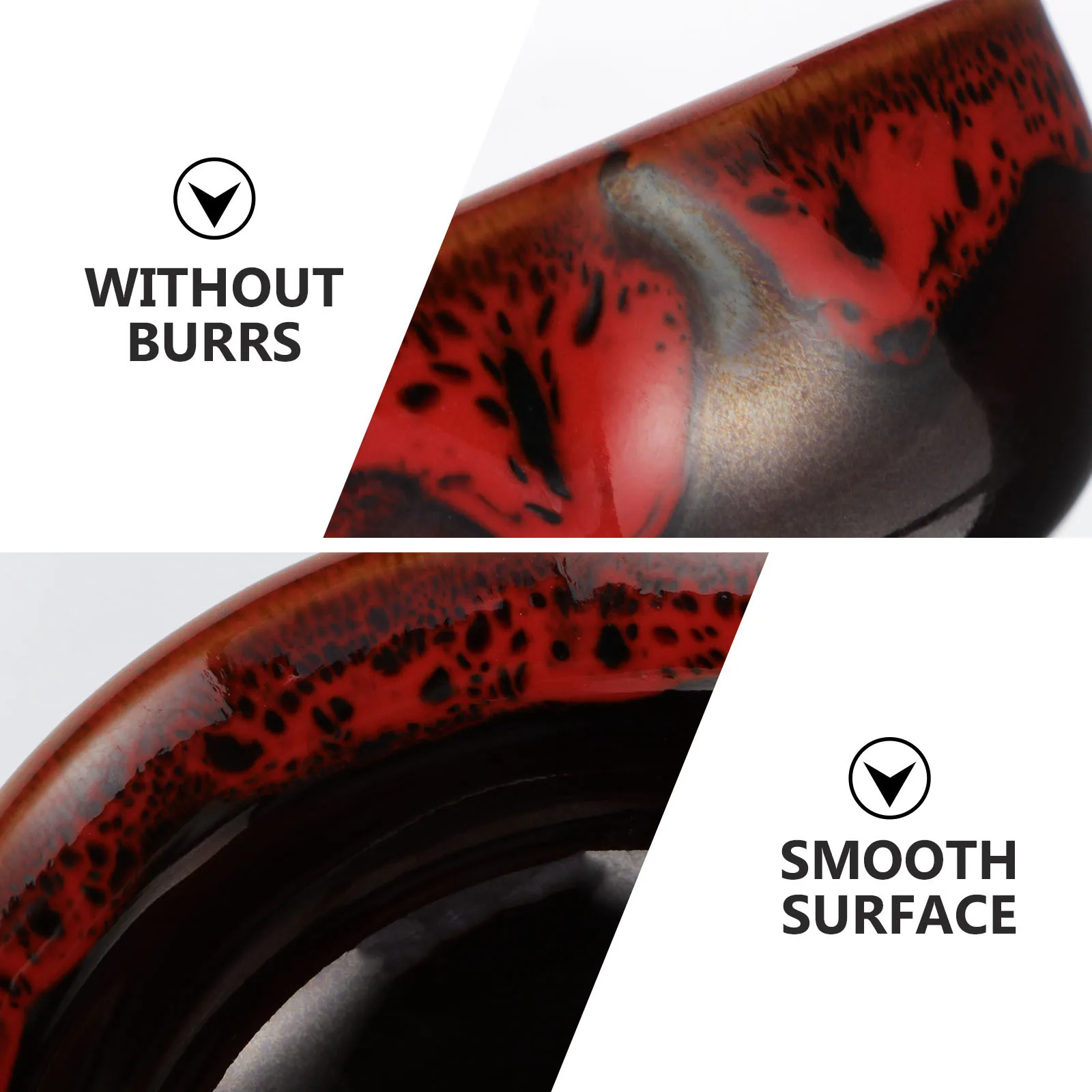 Креативная керамическая тарелка с чернилами - Фотография_3