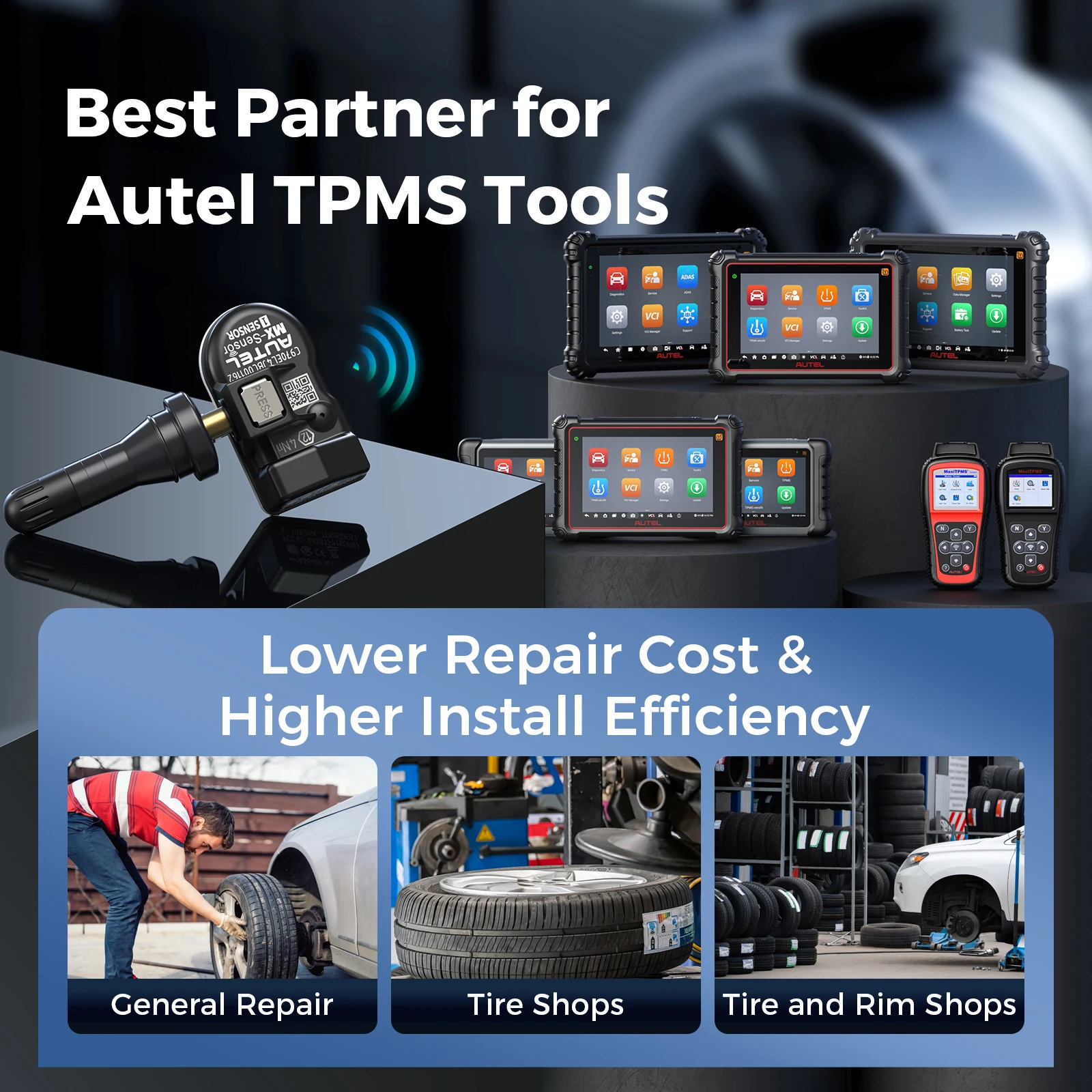 Autel mx-sensor 433 мгц 315 мгц - Фотография_6