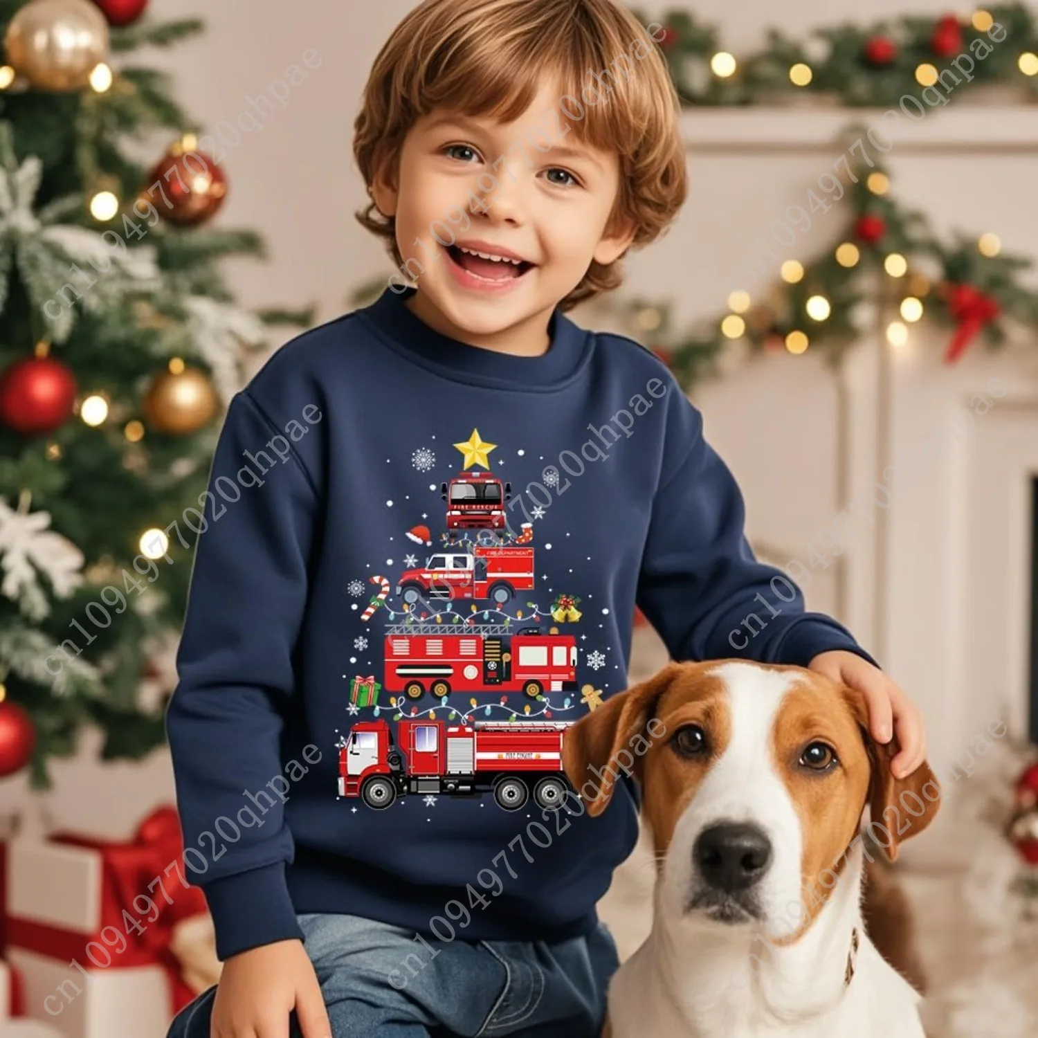 Christmas sweatshirt for toddler - Фотография_5
