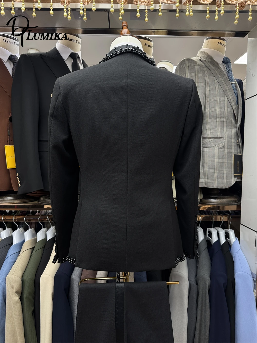 Dtlumika высококачественный мужской костюм из двух предметов - Фотография_6