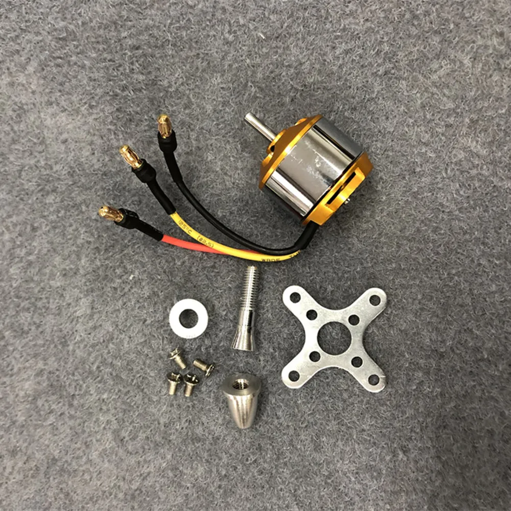 A2212 бесщеточный двигатель 930/1000/1200/1400/1800/2200/2450/2700kv - Фотография_2